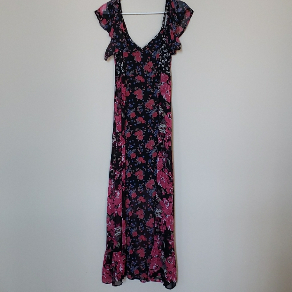 Long floral dress